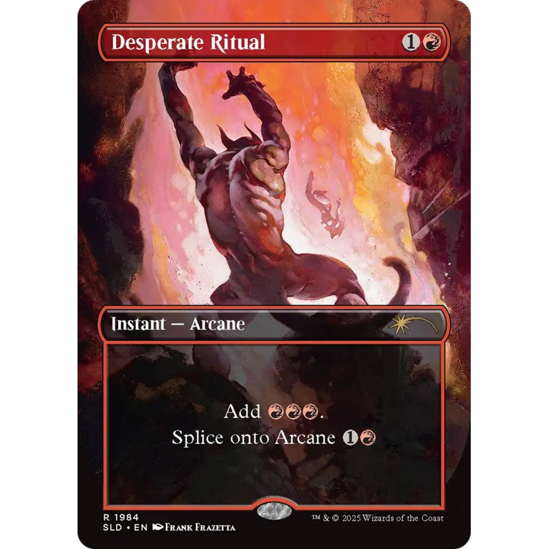 Desperate Ritual (1984) (Rainbow Foil) [Secret Lair Drop Series]