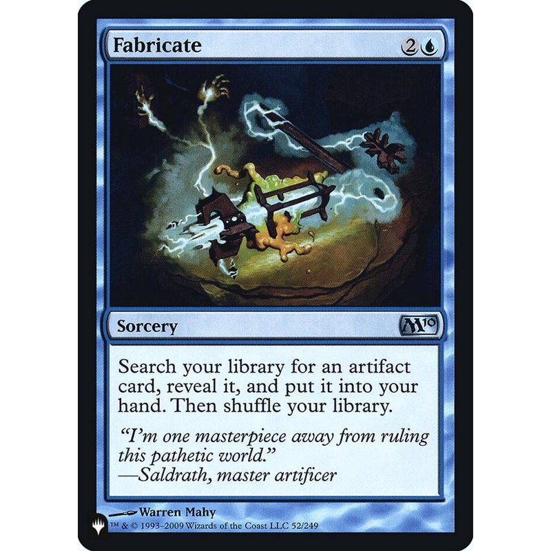 Fabricate [Secret Lair: Heads I Win, Tails You Lose]