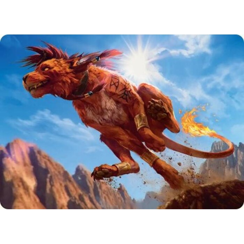 Red XIII, Proud Warrior Art Card [FINAL FANTASY Art Series]