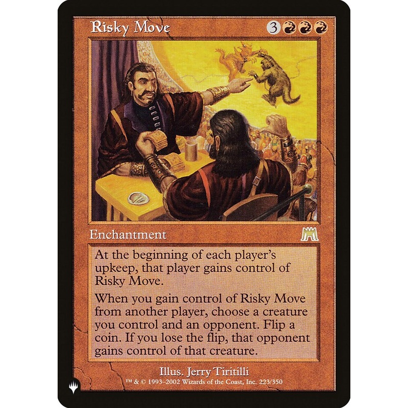Risky Move [Secret Lair: Heads I Win, Tails You Lose]
