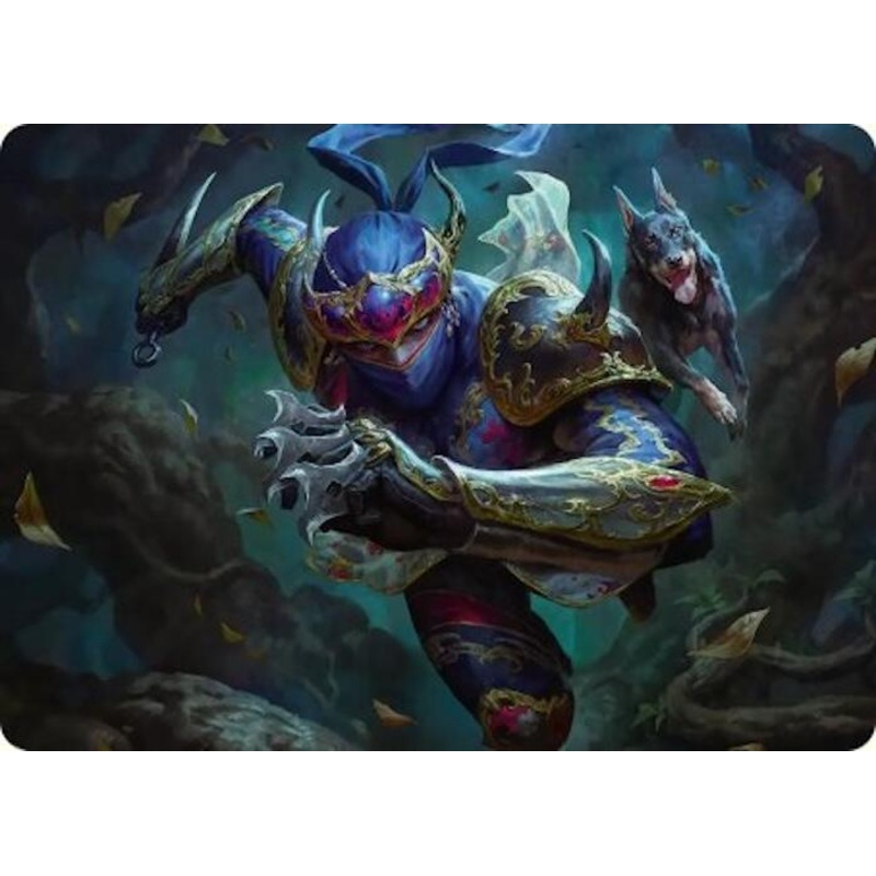 Shadow, Mysterious Assassin Art Card [FINAL FANTASY Art Series]
