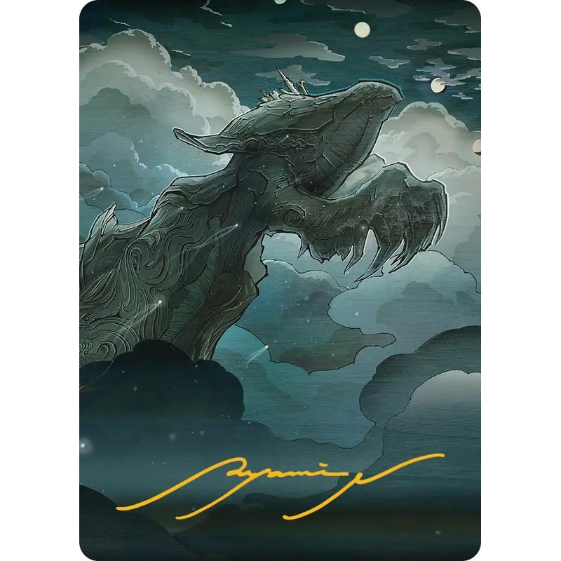 Sin, Spira's Punishment Art Card (Gold-Stamped Signature) [FINAL FANTASY Art Series]