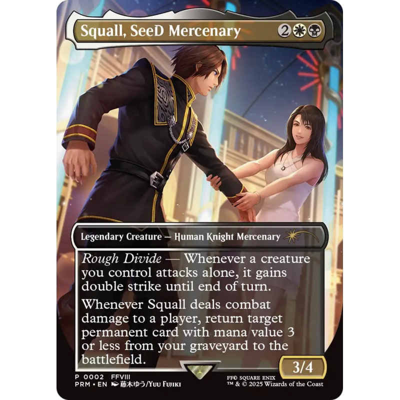Squall, SeeD Mercenary [Standard Showdown Promos]