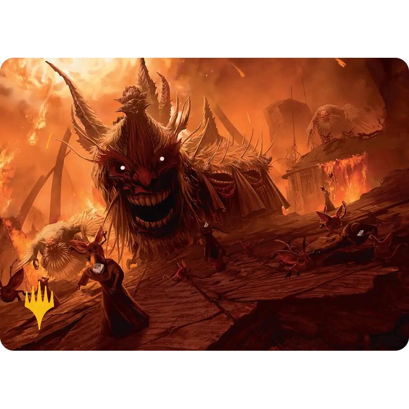 The Final Days Art Card (Gold-Stamped Planeswalker Symbol) [FINAL FANTASY Art Series]