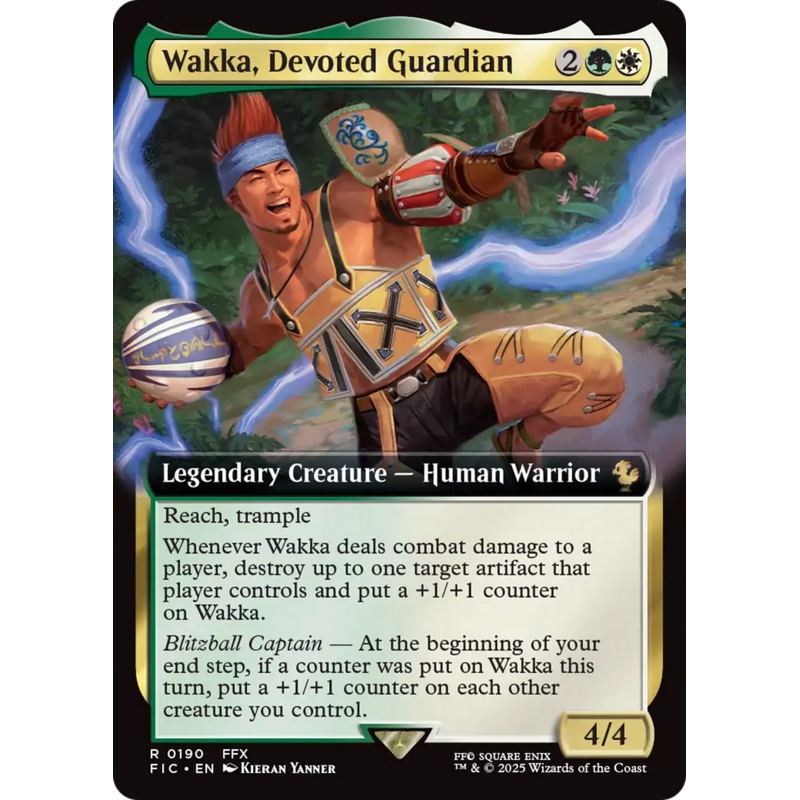 Wakka, Devoted Guardian (Extended Art) [FINAL FANTASY Commander]
