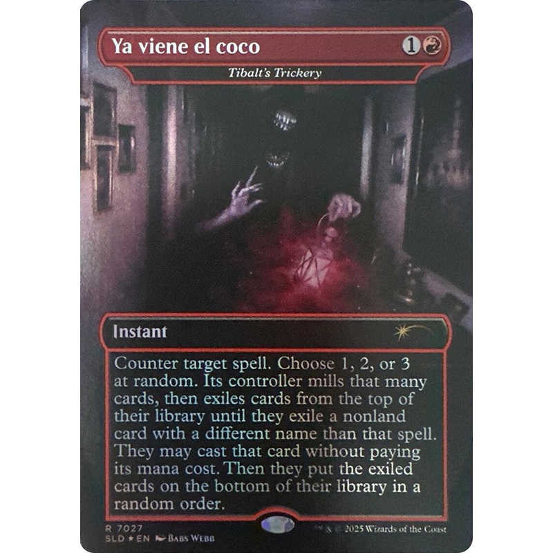 Ya viene el coco - Tibalt's Trickery (Rainbow Foil) [Secret Lair Drop Series]