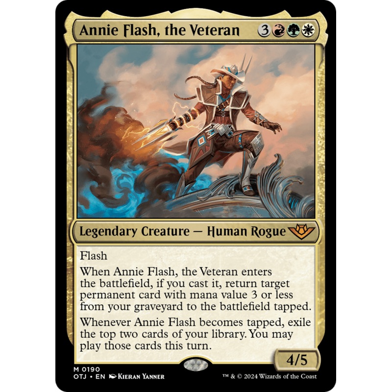 Annie Flash, the Veteran [Outlaws of Thunder Junction]