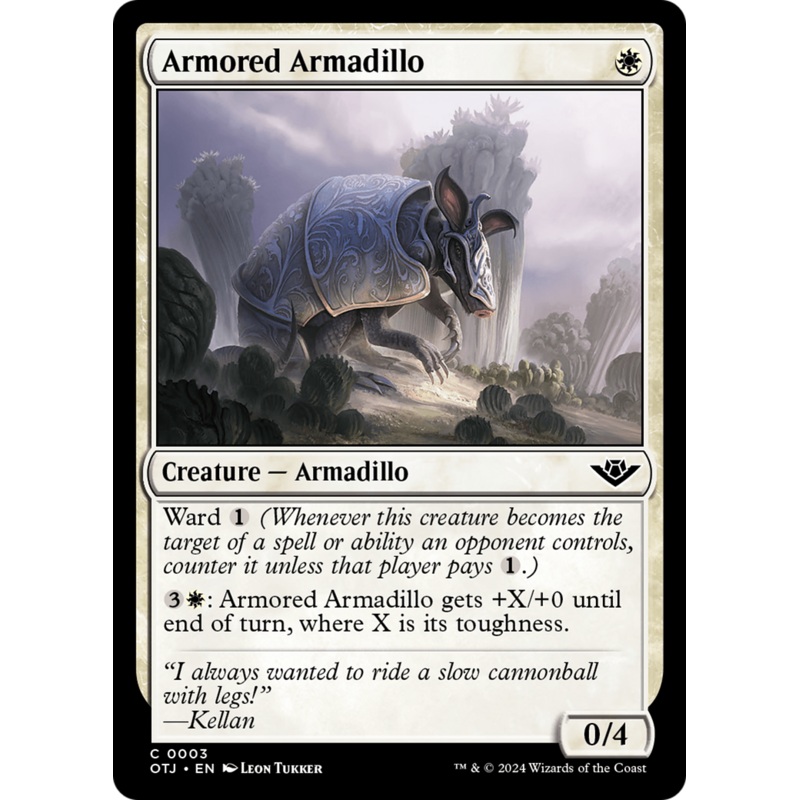 Armored Armadillo [Outlaws of Thunder Junction]