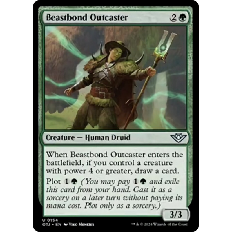 Beastbond Outcaster [Outlaws of Thunder Junction]
