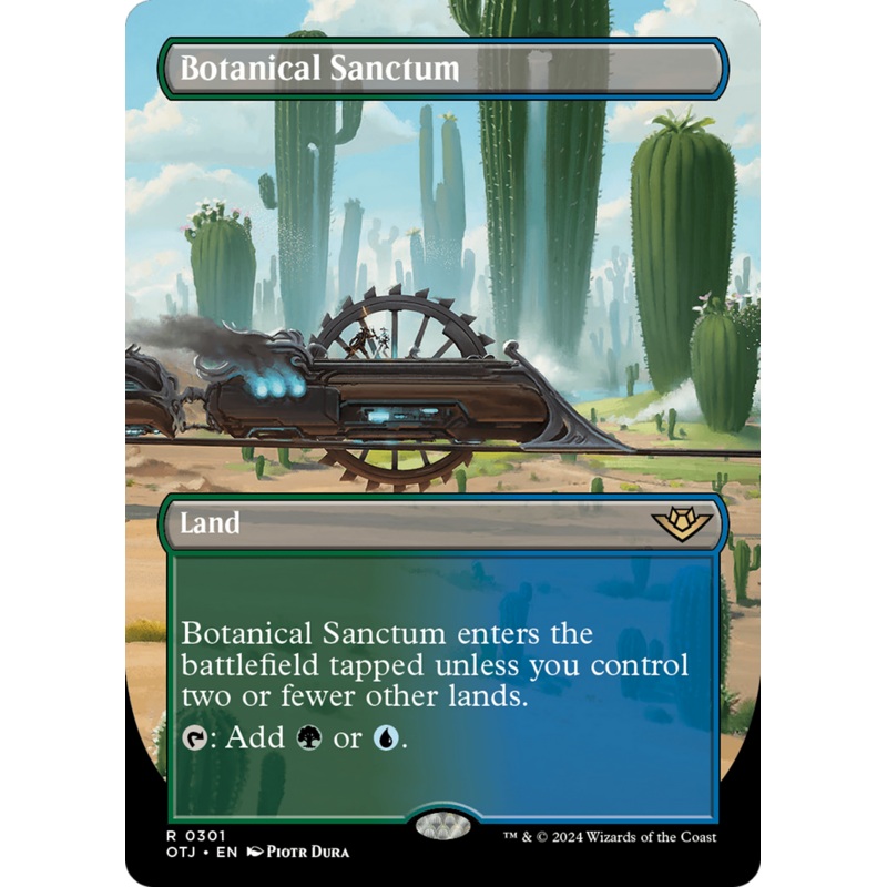 Botanical Sanctum (Borderless) [Outlaws of Thunder Junction]