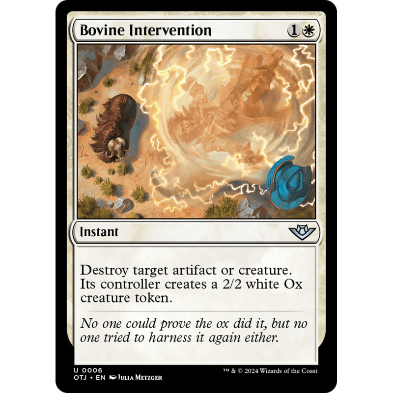Bovine Intervention [Outlaws of Thunder Junction]