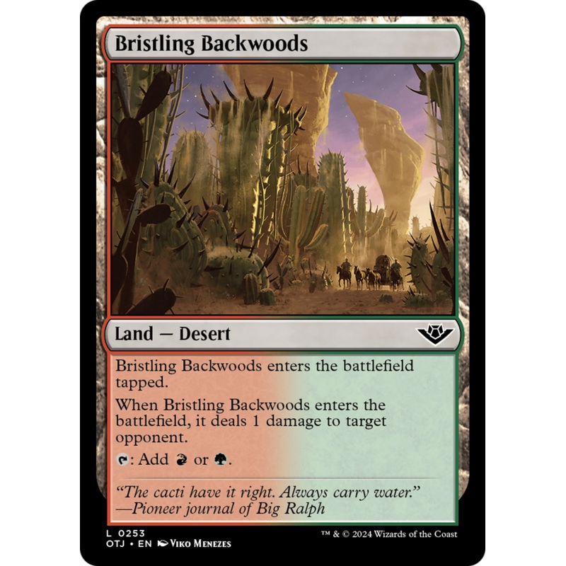 Bristling Backwoods [Outlaws of Thunder Junction]