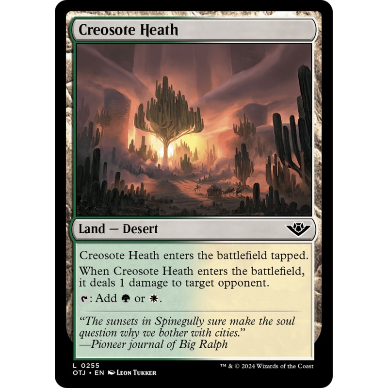 Creosote Heath [Outlaws of Thunder Junction]