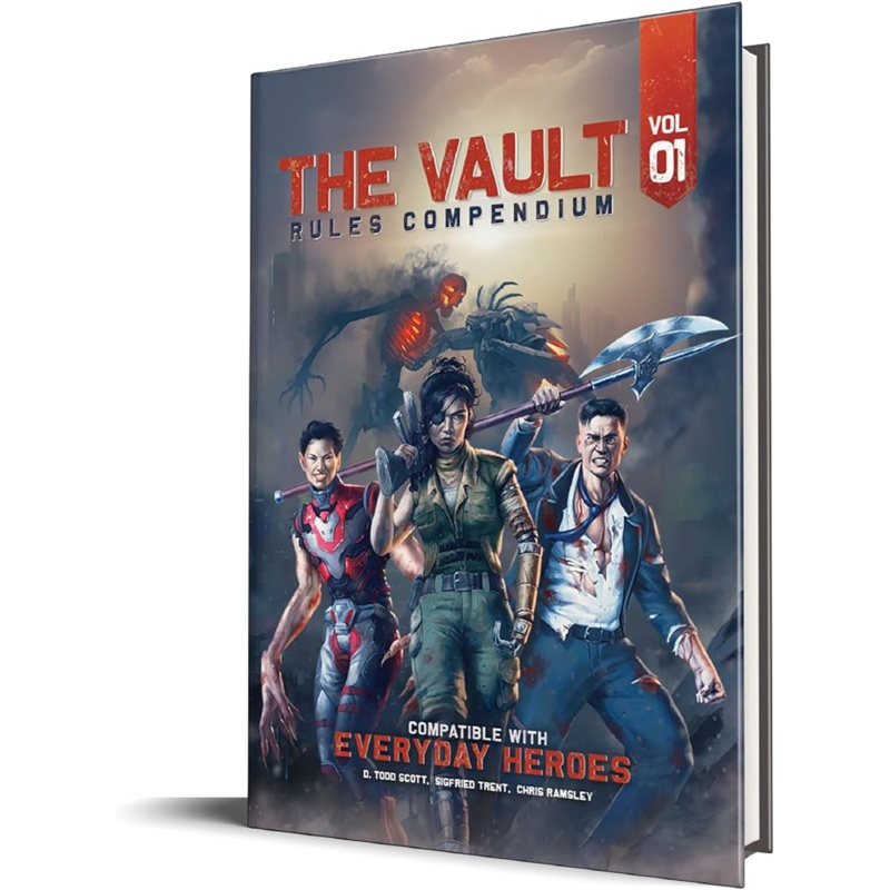Everyday Heroes RPG: The Vault - Rules Compendium Vol. 1 [Hardcover]