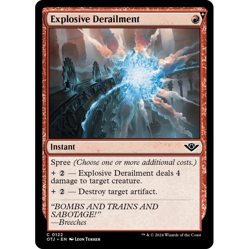 Explosive Derailment [Outlaws of Thunder Junction]