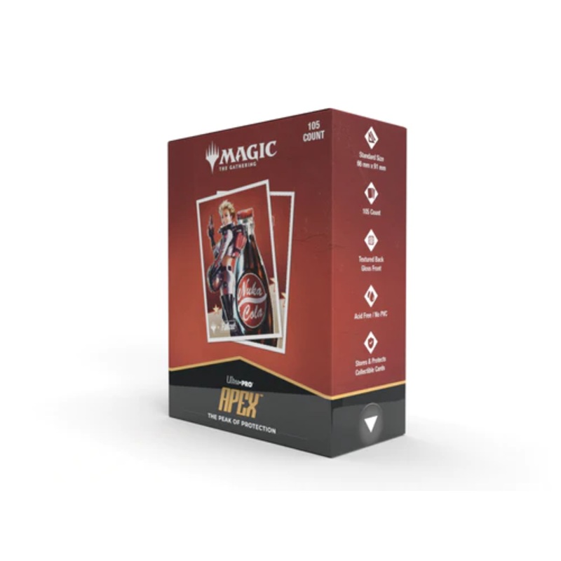 MTG Universes Beyond: Fallout - Nuka Cola Pinup APEX Sleeves (105ct)