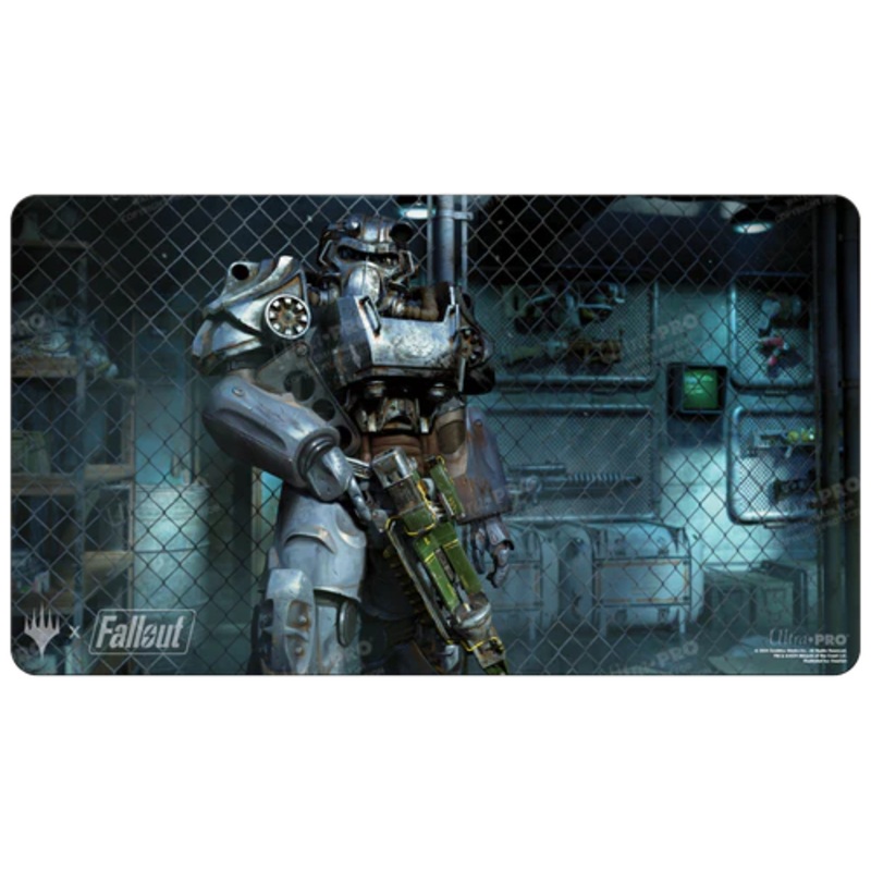 MTG Universes Beyond: Fallout - Puresteel Paladin Standard Gaming Playmat