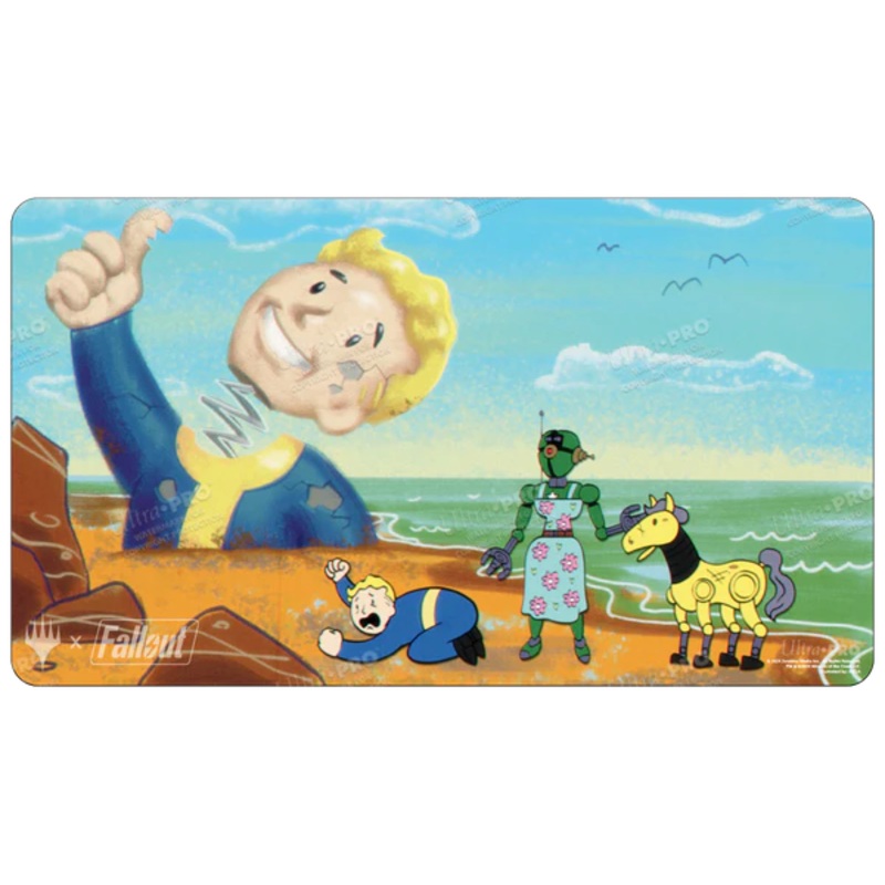MTG Universes Beyond: Fallout - Ravages of War Standard Gaming Playmat
