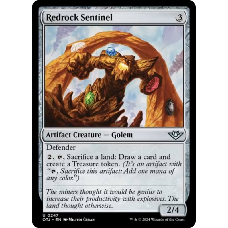 Redrock Sentinel [Outlaws of Thunder Junction]