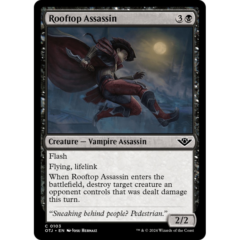 Rooftop Assassin [Outlaws of Thunder Junction]