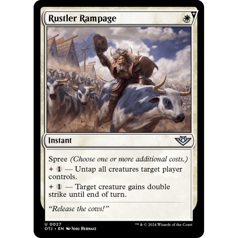 Rustler Rampage [Outlaws of Thunder Junction]