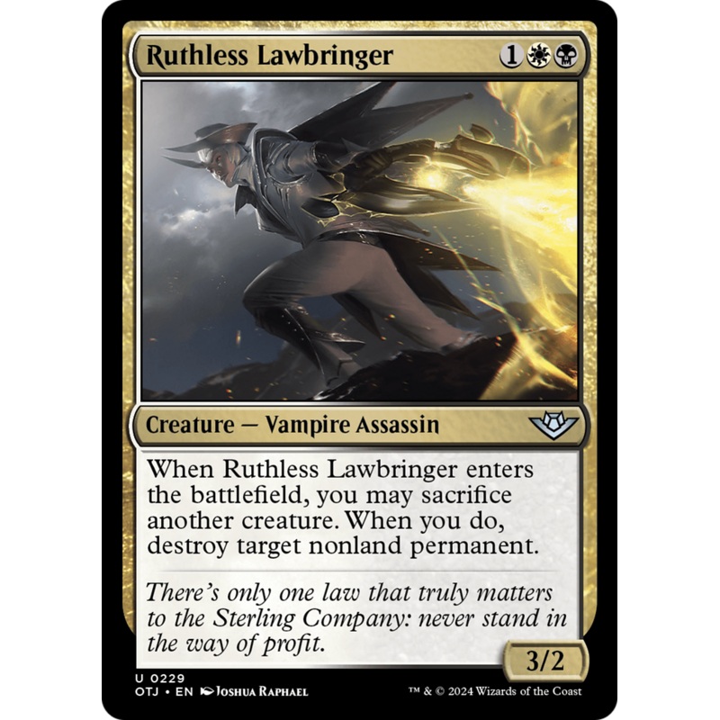 Ruthless Lawbringer [Outlaws of Thunder Junction]