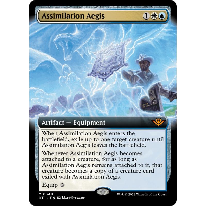 Assimilation Aegis (Extended Art) [Outlaws of Thunder Junction]
