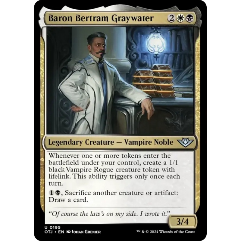 Baron Bertram Graywater [Outlaws of Thunder Junction]
