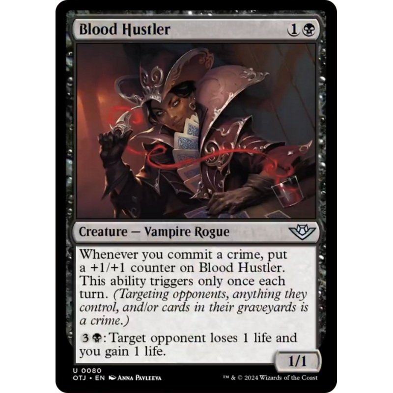 Blood Hustler [Outlaws of Thunder Junction]