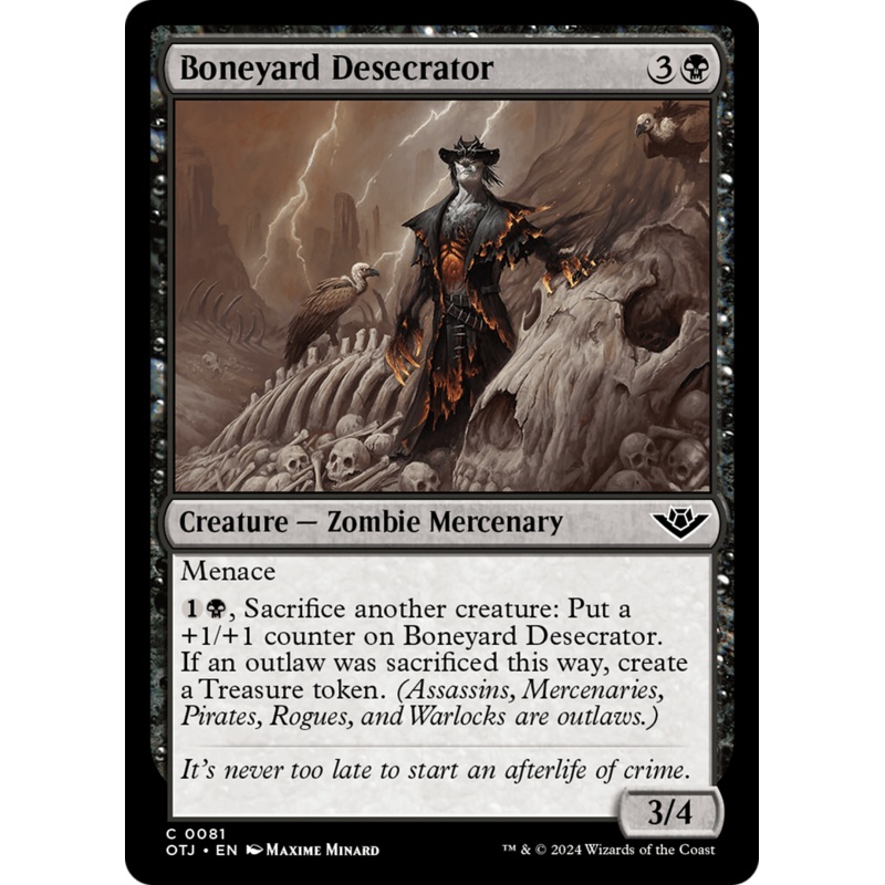 Boneyard Desecrator [Outlaws of Thunder Junction]