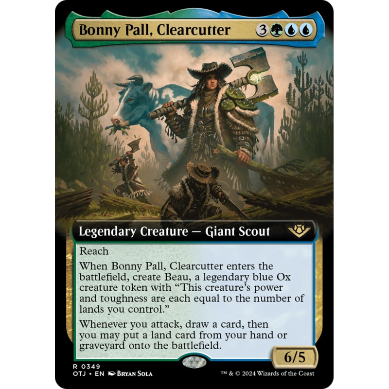 Bonny Pall, Clearcutter (Extended Art) [Outlaws of Thunder Junction]
