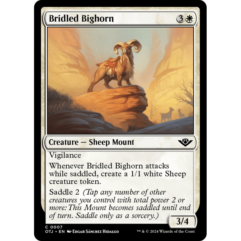 Bridled Bighorn [Outlaws of Thunder Junction]