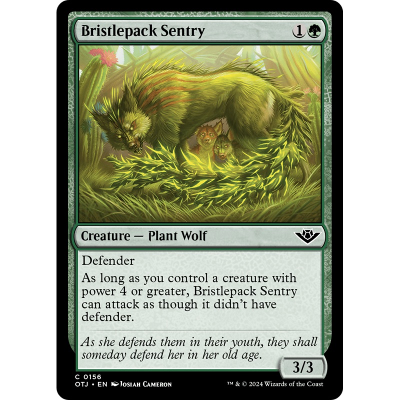 Bristlepack Sentry [Outlaws of Thunder Junction]