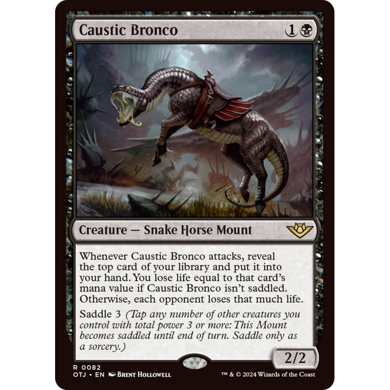 Caustic Bronco [Outlaws of Thunder Junction]