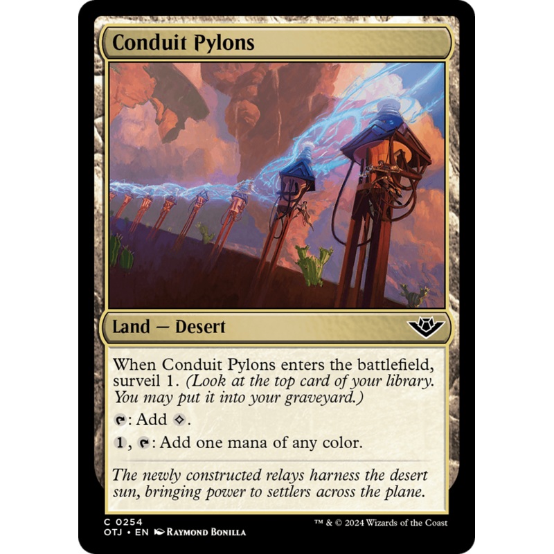 Conduit Pylons [Outlaws of Thunder Junction]