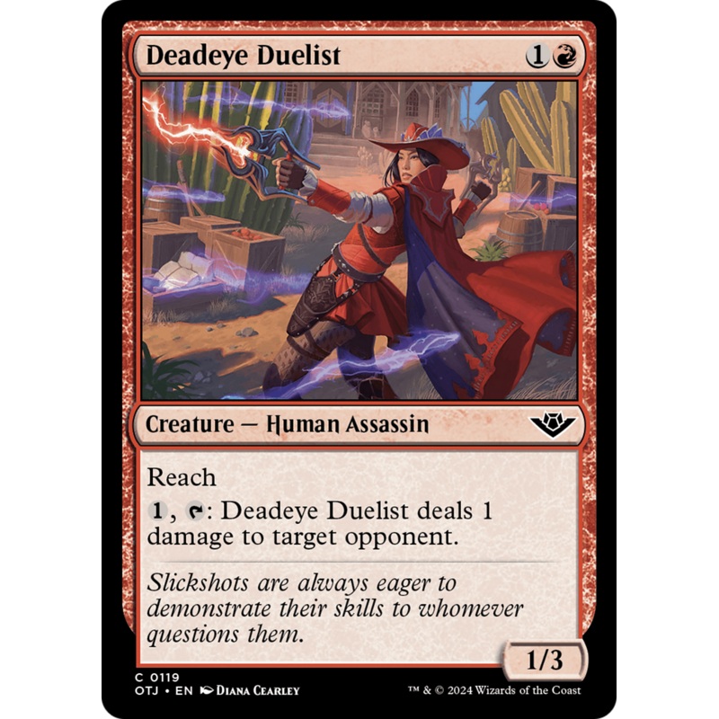 Deadeye Duelist [Outlaws of Thunder Junction]