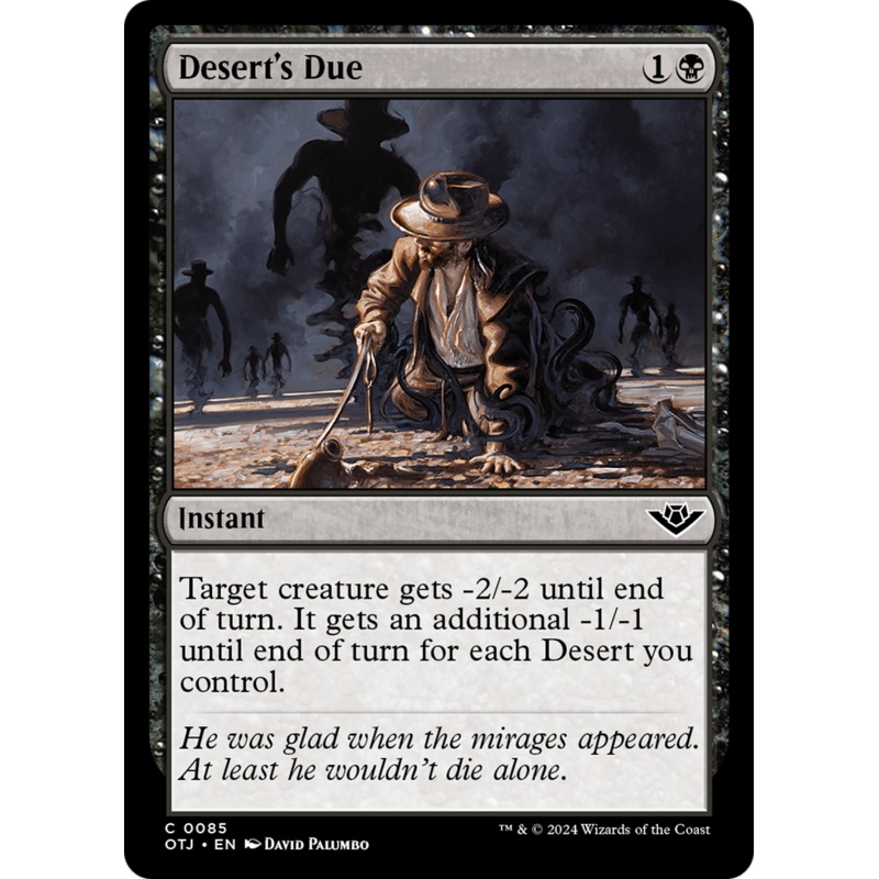 Desert's Due [Outlaws of Thunder Junction]