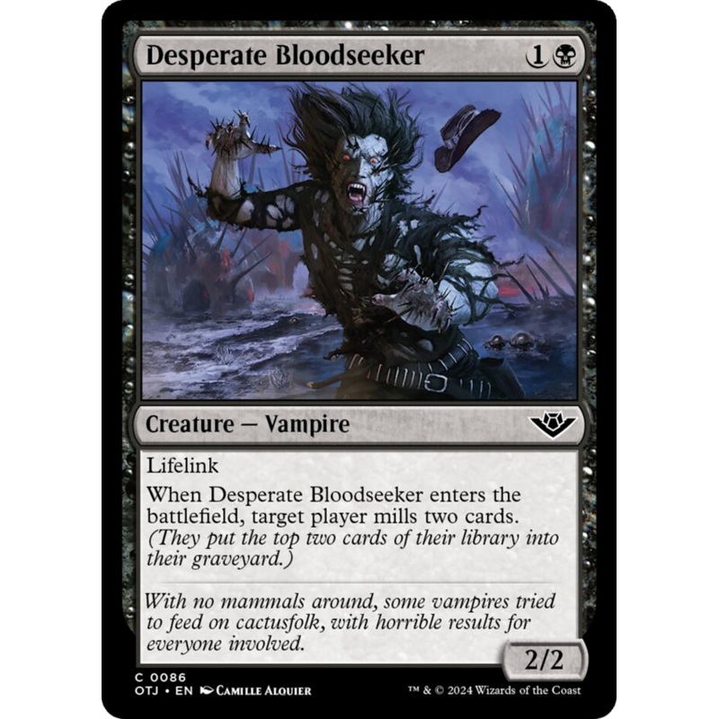 Desperate Bloodseeker [Outlaws of Thunder Junction]