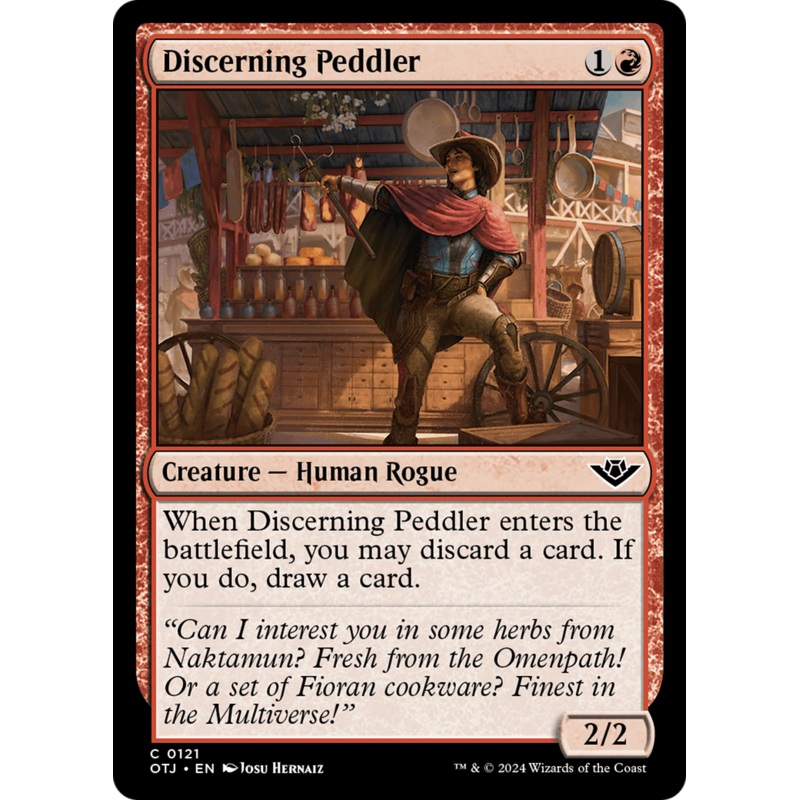Discerning Peddler [Outlaws of Thunder Junction]