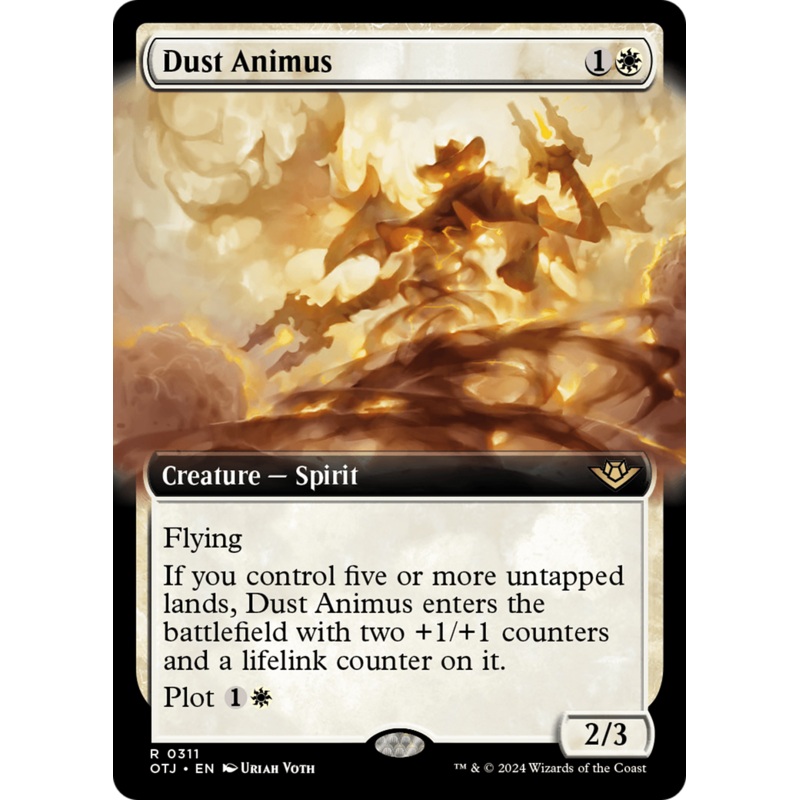 Dust Animus (Extended Art) [Outlaws of Thunder Junction]