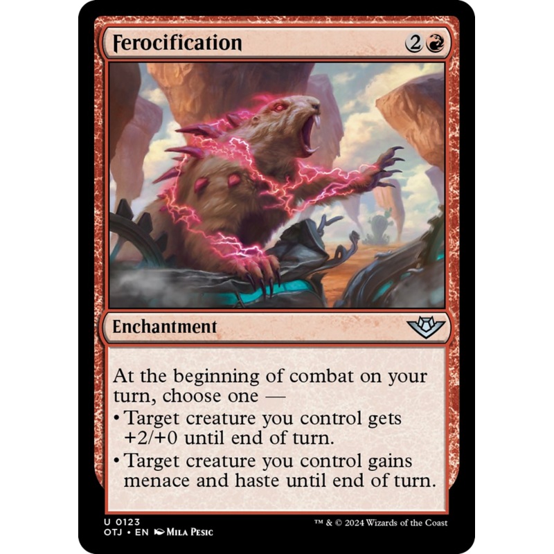 Ferocification [Outlaws of Thunder Junction]