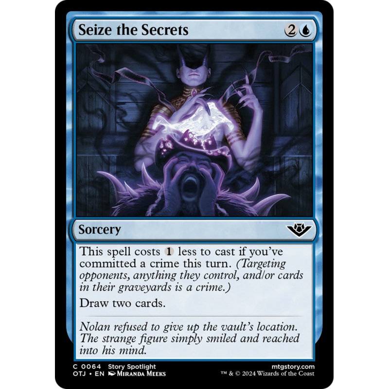 Seize the Secrets [Outlaws of Thunder Junction]