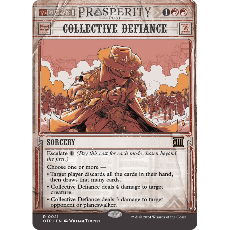 Collective Defiance [Outlaws of Thunder Junction: Breaking News]