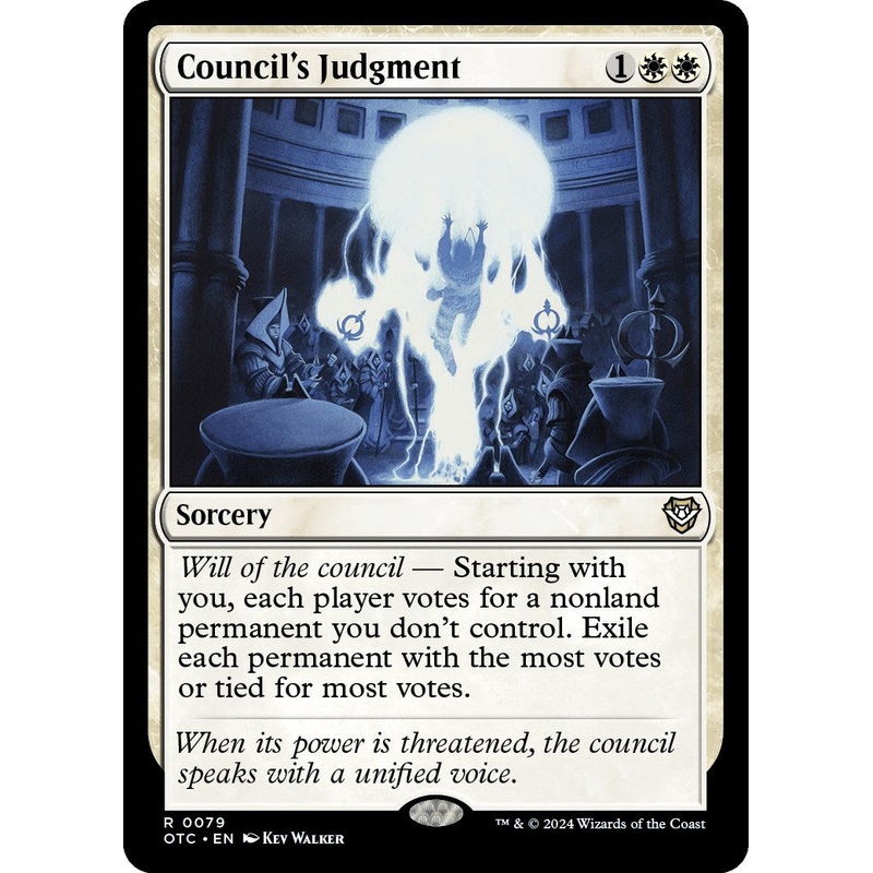 Council's Judgment [Outlaws of Thunder Junction Commander]