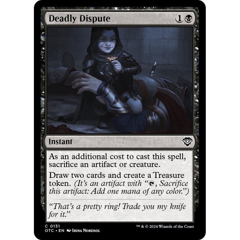 Deadly Dispute [Outlaws of Thunder Junction Commander]