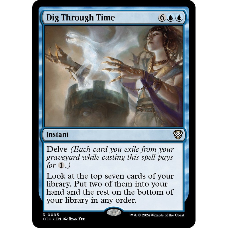 Dig Through Time [Outlaws of Thunder Junction Commander]