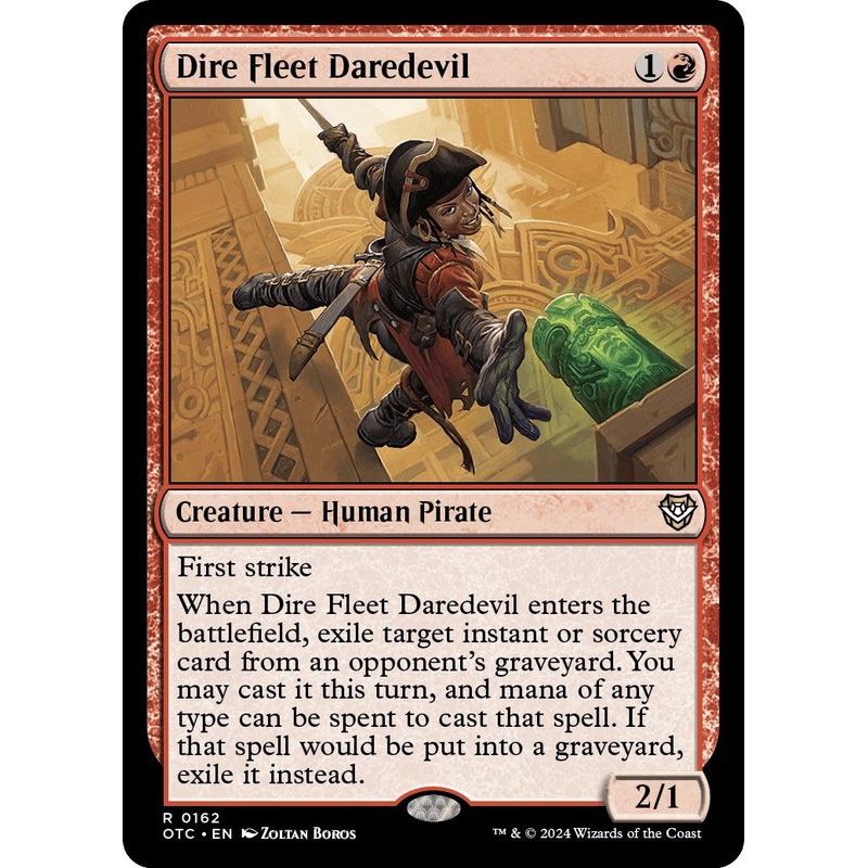 Dire Fleet Daredevil [Outlaws of Thunder Junction Commander]