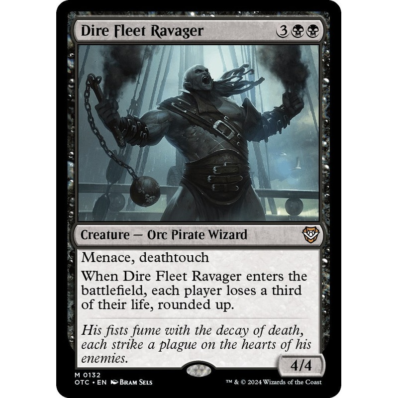Dire Fleet Ravager [Outlaws of Thunder Junction Commander]
