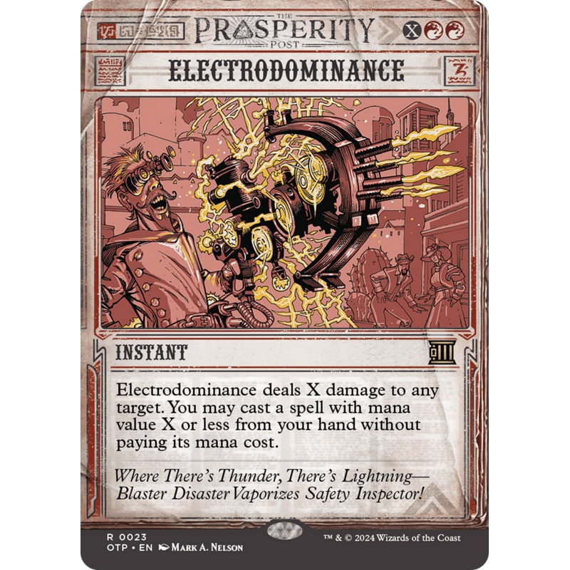 Electrodominance [Outlaws of Thunder Junction: Breaking News]