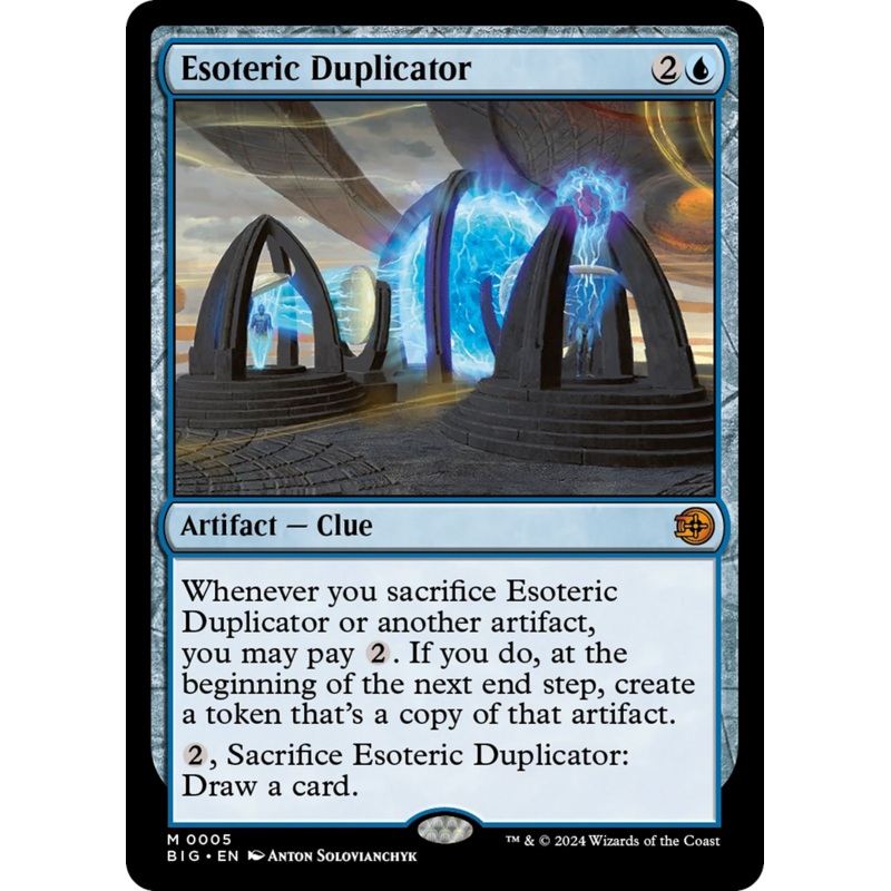 Esoteric Duplicator [Outlaws of Thunder Junction: The Big Score]